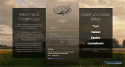 Desktop Screenshot of freightguys.com